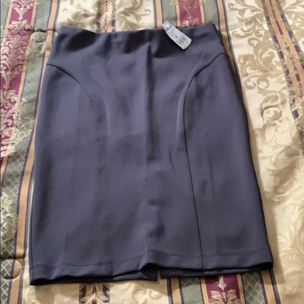 Dark gray skirt